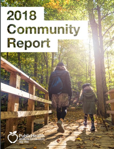 Cover of the 2018 Community Report