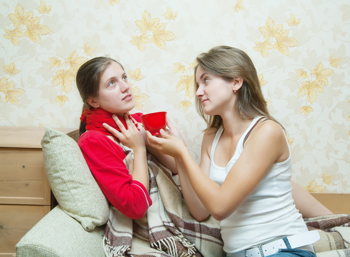 Roommates and one is sick