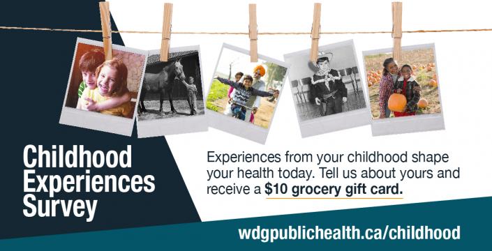  Be part of our childhood experiences survey. Experiences from your childhood shape your health today. Tell us about yours. wdgpublichealth.ca/childhood